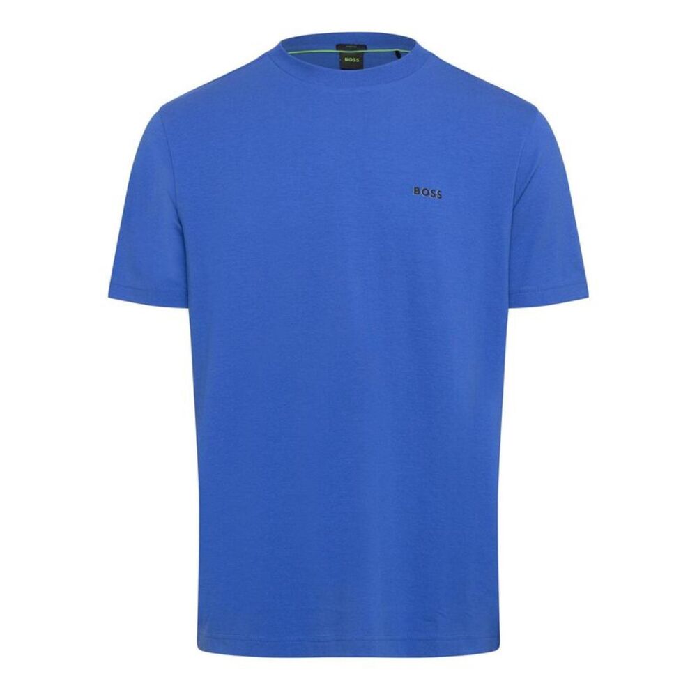 Boss Mens Logo Regular T-Shirt / Golf Green